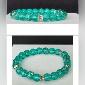 Stretch  Round Beads Bracelet
